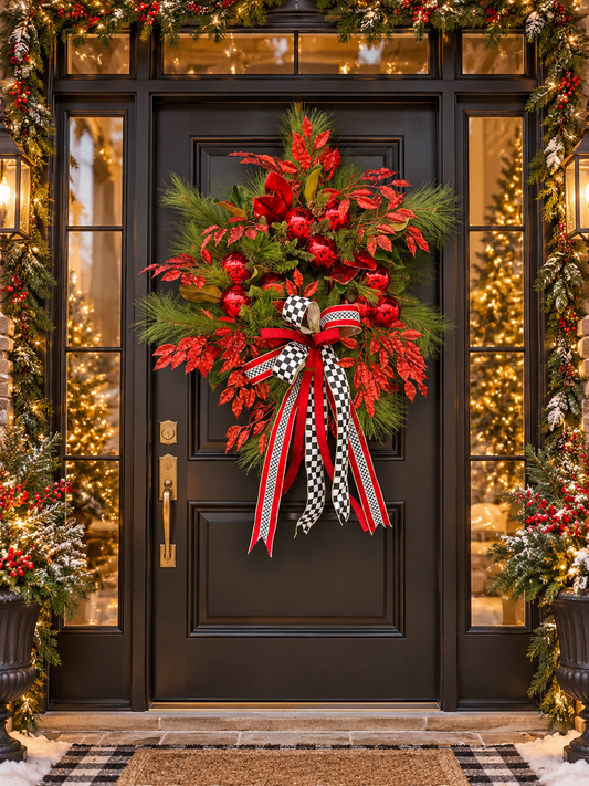 Christmas at the Manor Wreath
