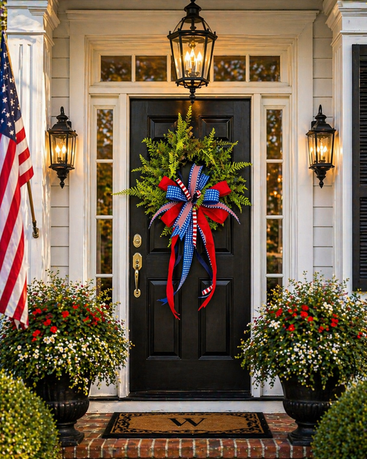 All-American Entry Wreath