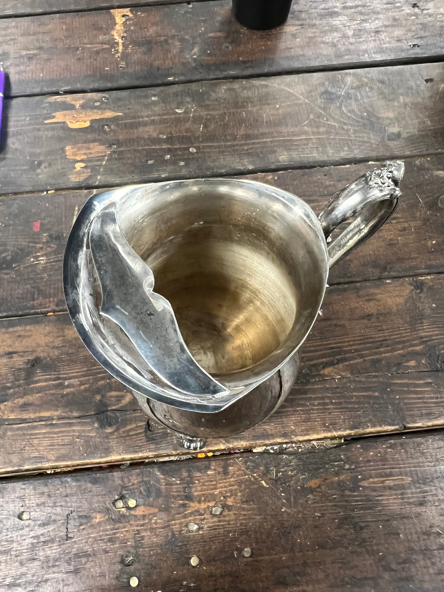 Vintage Silver-Plated Pitcher