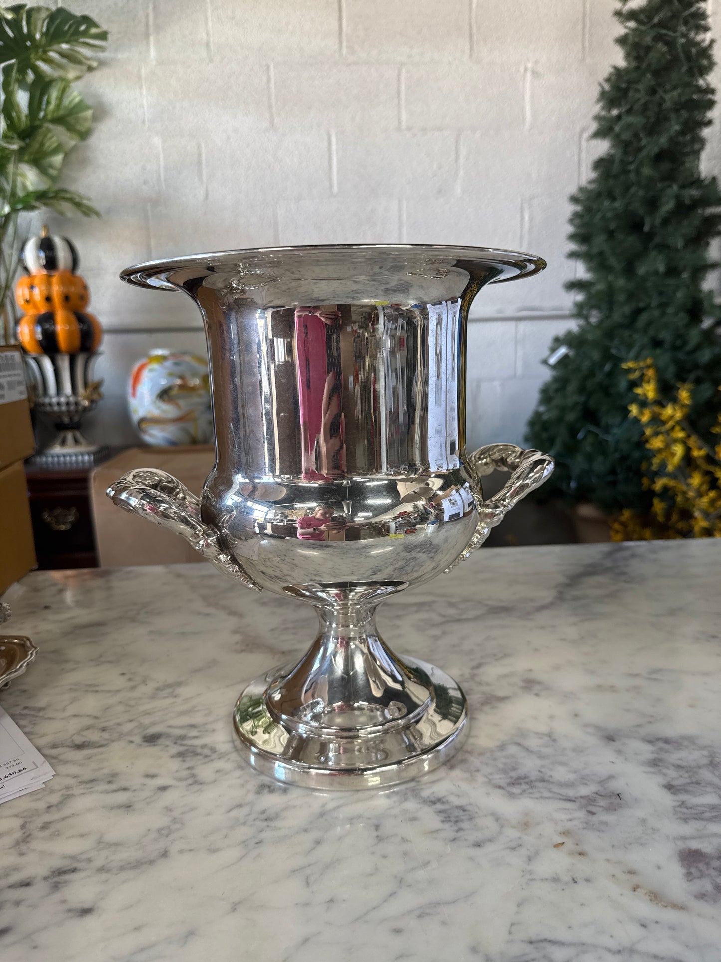 Vintage Silver Plated Champagne Bucket