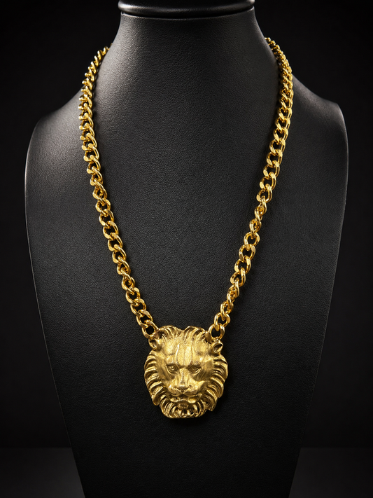 Lion head Necklace