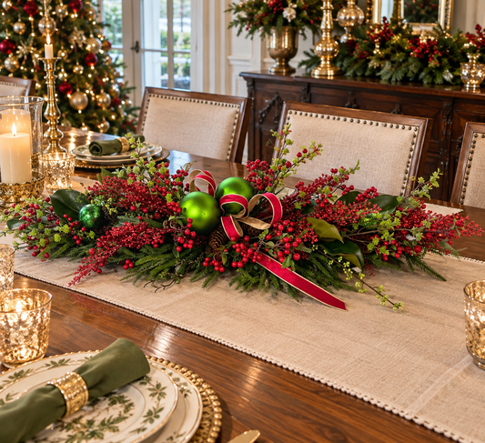 Christmas Traditions Centerpiece
