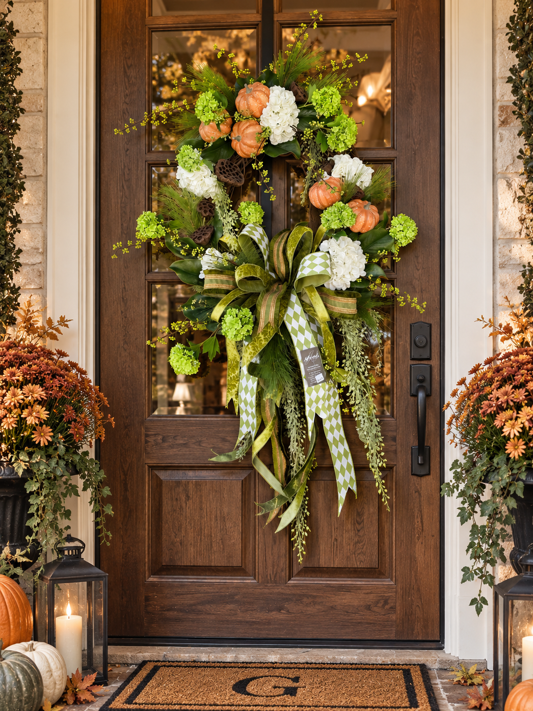 Autumn in the Garden Wreath - One of One 🍂🌿