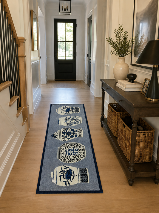 24”x 60” Frontporch Ginger Jars Indoor/Outdoor Rug