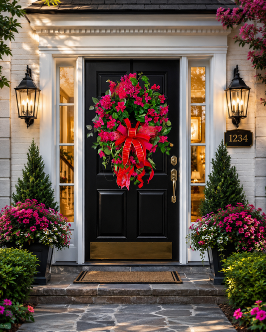 Bougainvillea Wreath ￼