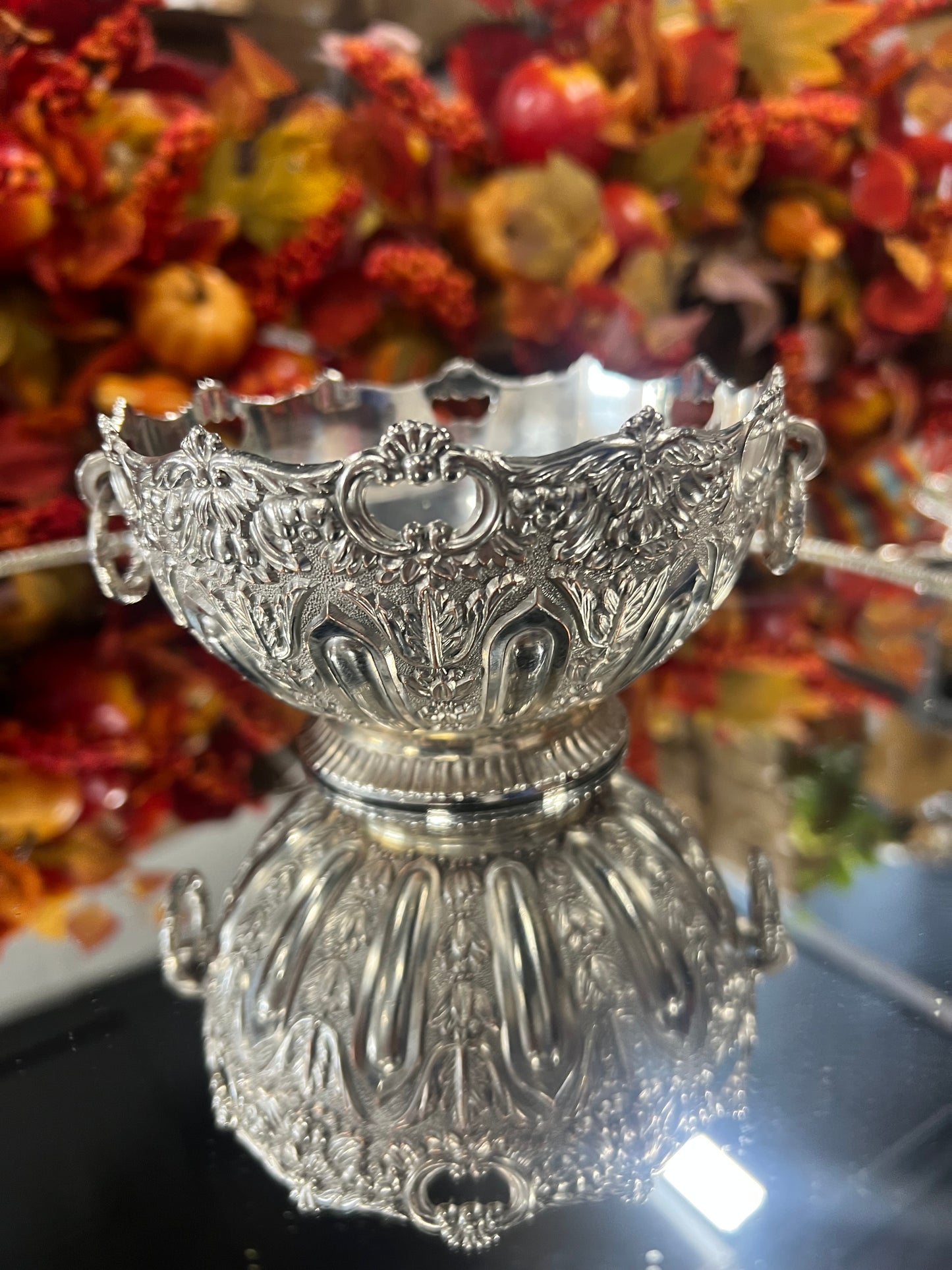 Vintage Silver Plated Candy Dish