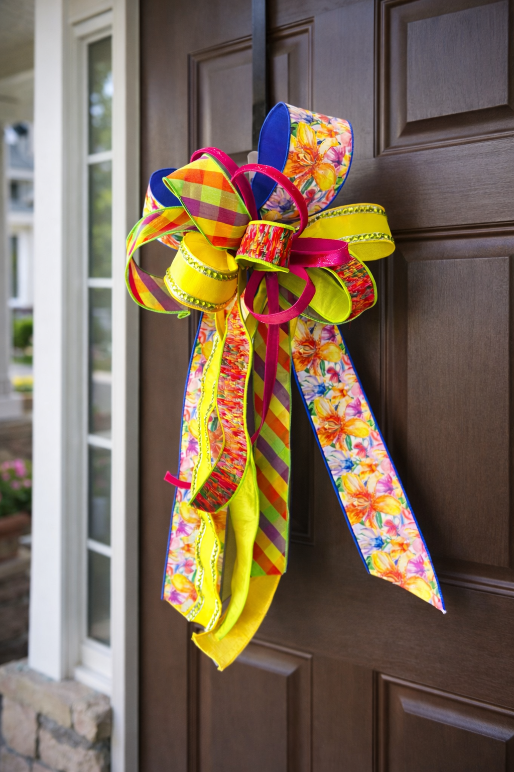 Floral Spring Bow