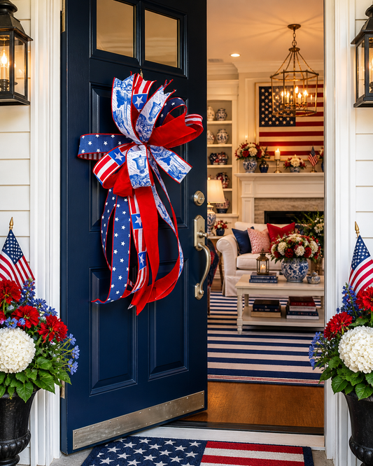 Bold & Beautiful Americana Bow