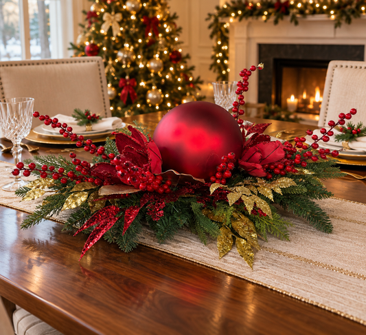 Holiday Heirloom Centerpiece