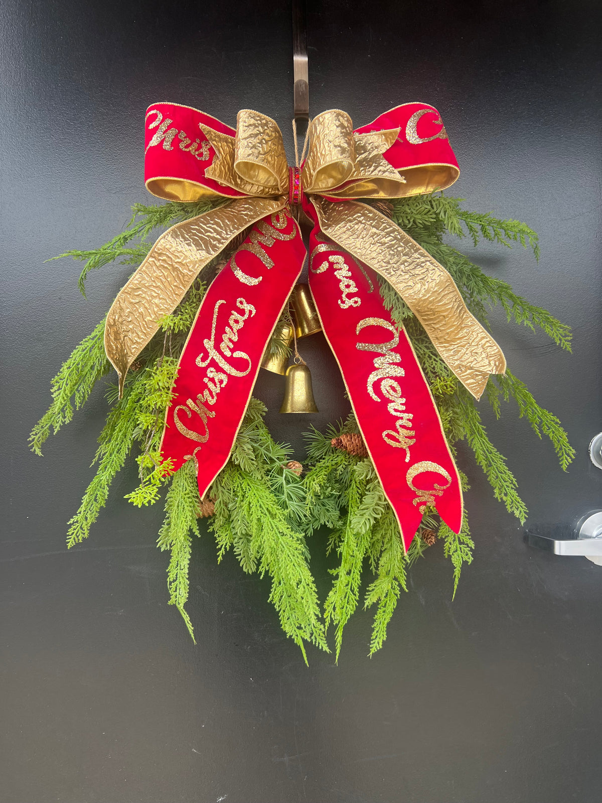 Christmas Sleigh Bells Wreath