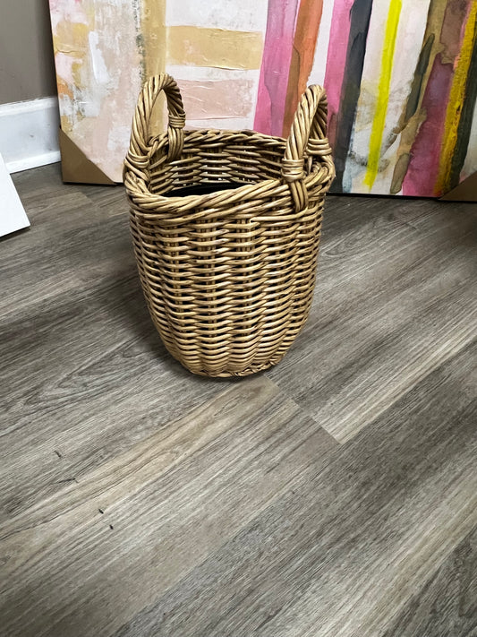 Small Poly Weave Plant Basket
