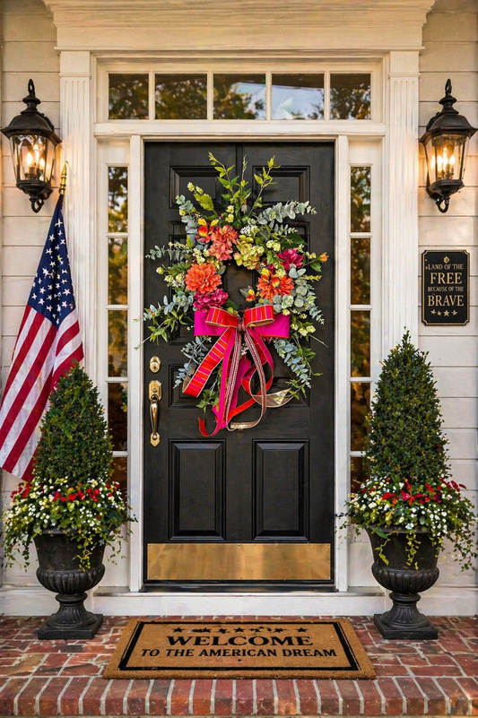 Summer Garden Statement Wreath