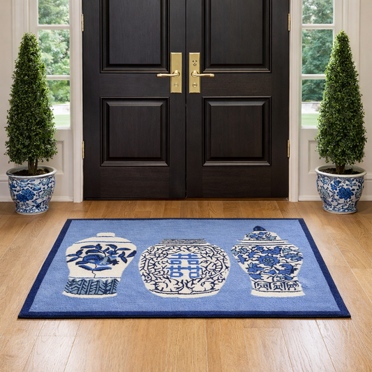 2’x3’ Ginger Jars Indoor/Outdoor Rug