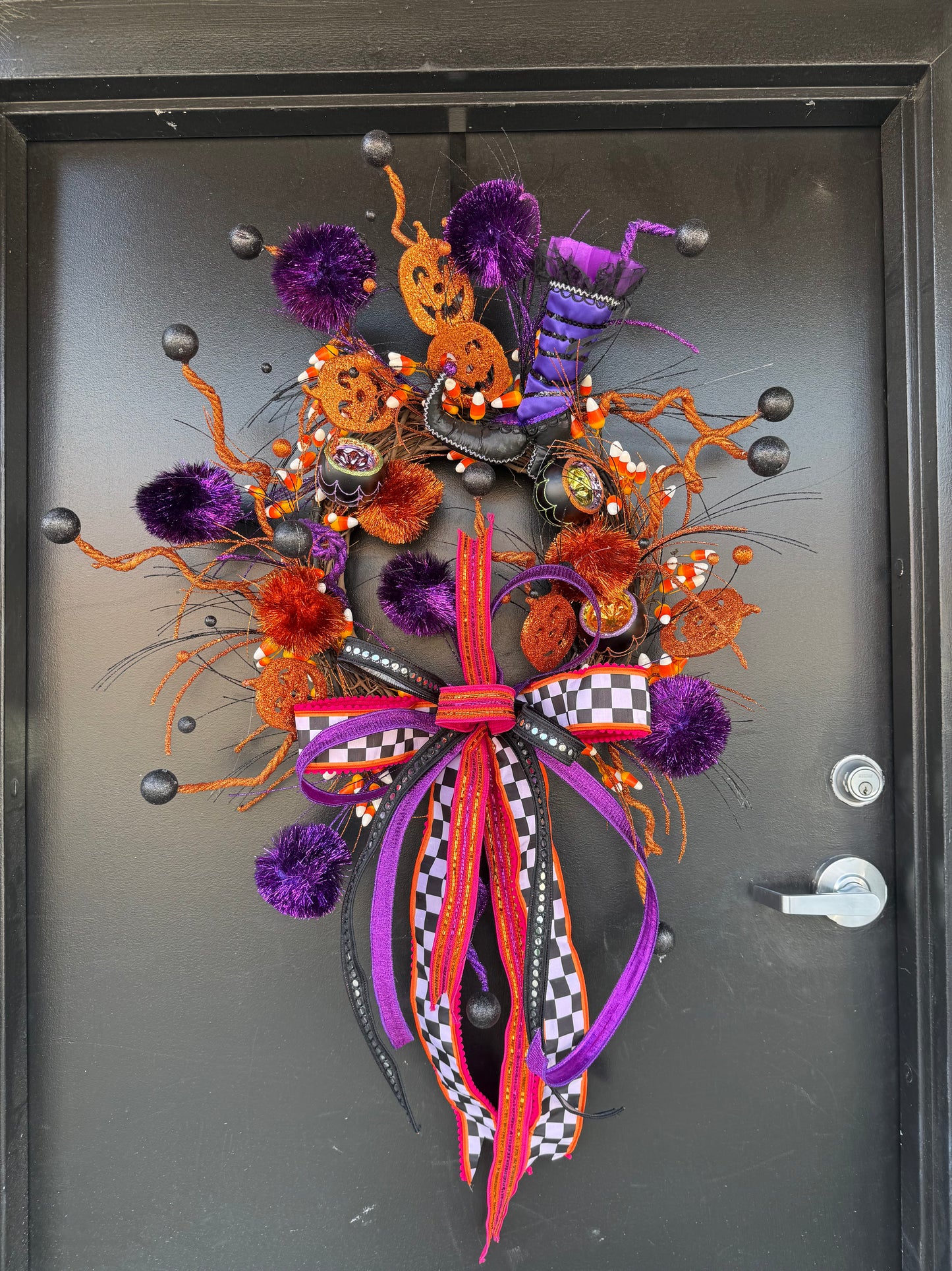 Wicked Whimsy Halloween Wreath