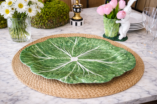 Green Cabbage Platter