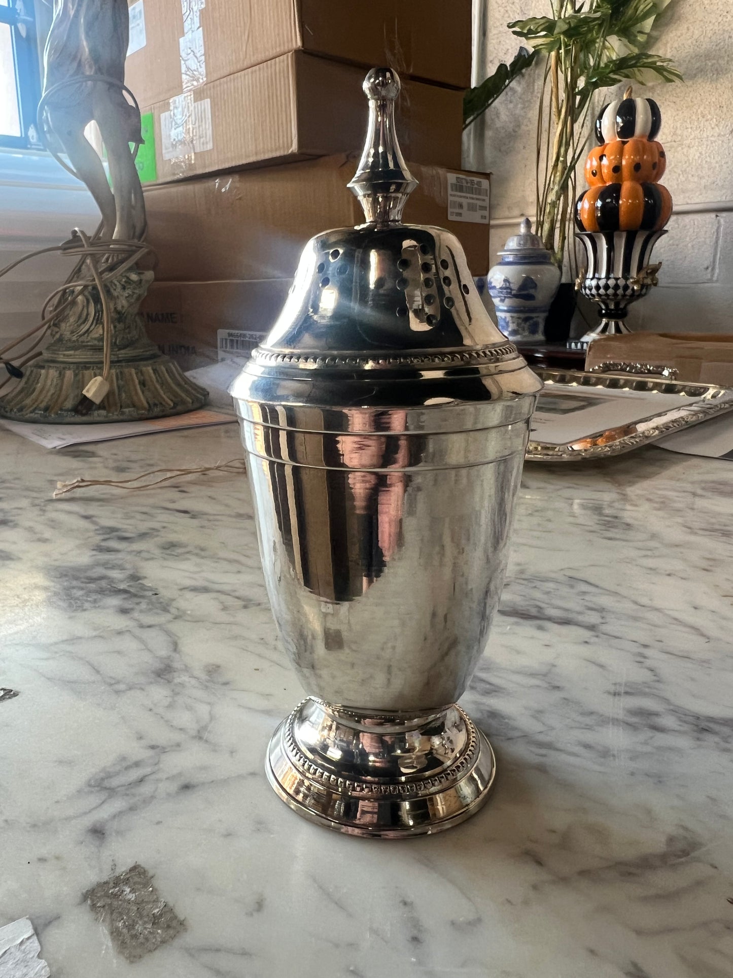 Vintage Silver-Plated Sugar Shaker