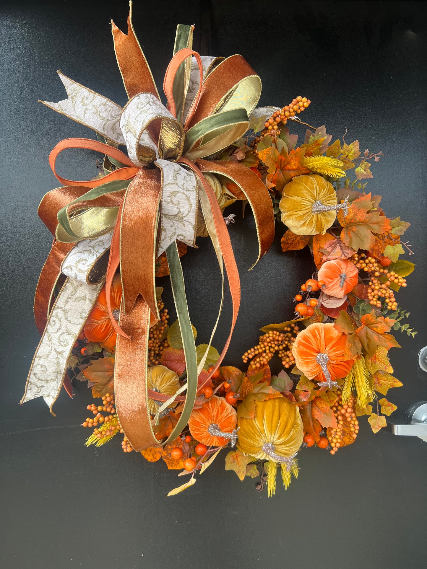 Copper & Sage Harvest Wreath
