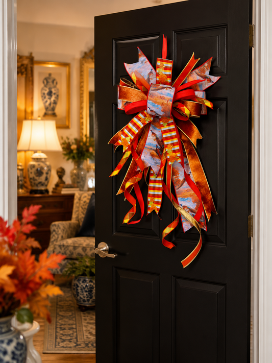 Autumn Pheasant Bow