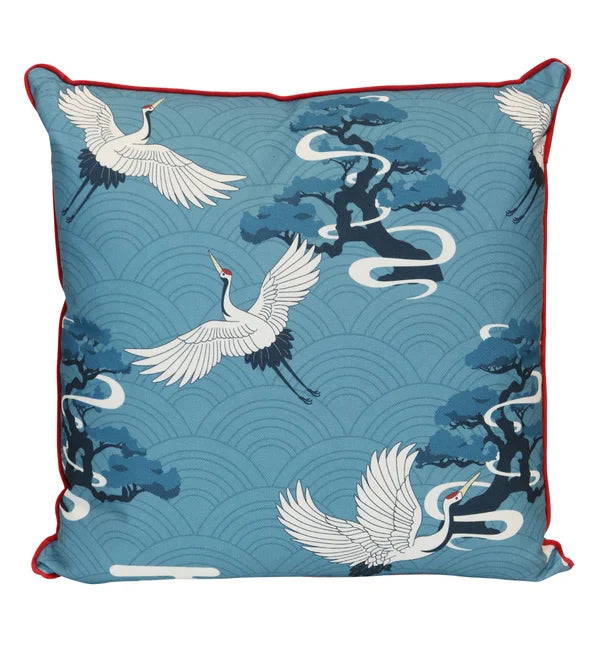 Set of 2 Crane Flying Pillow