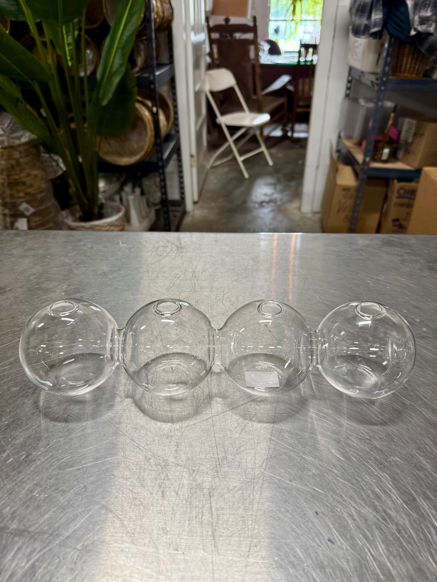 Quad Connected Bud Vase