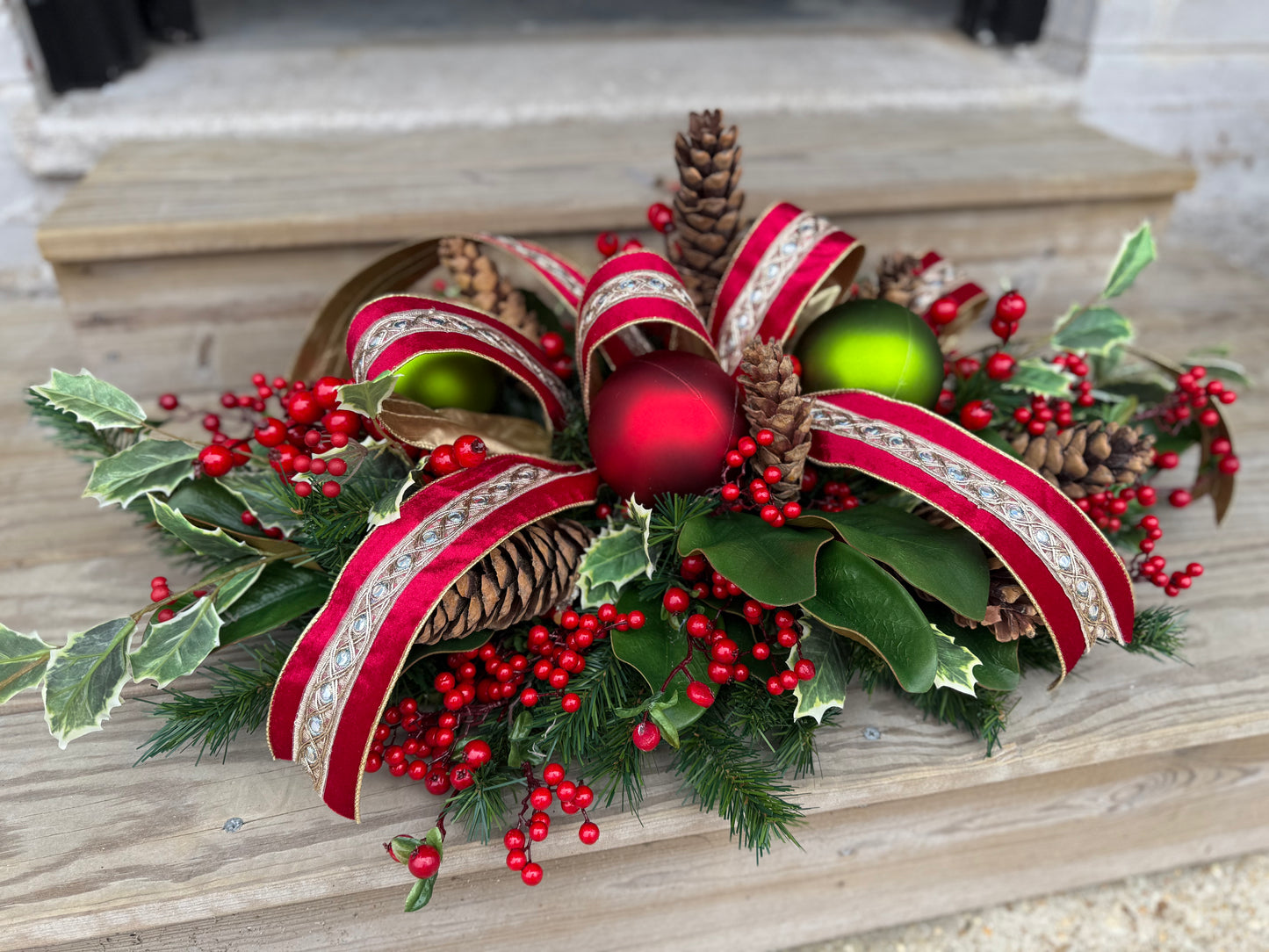 Holiday Elegance Centerpiece