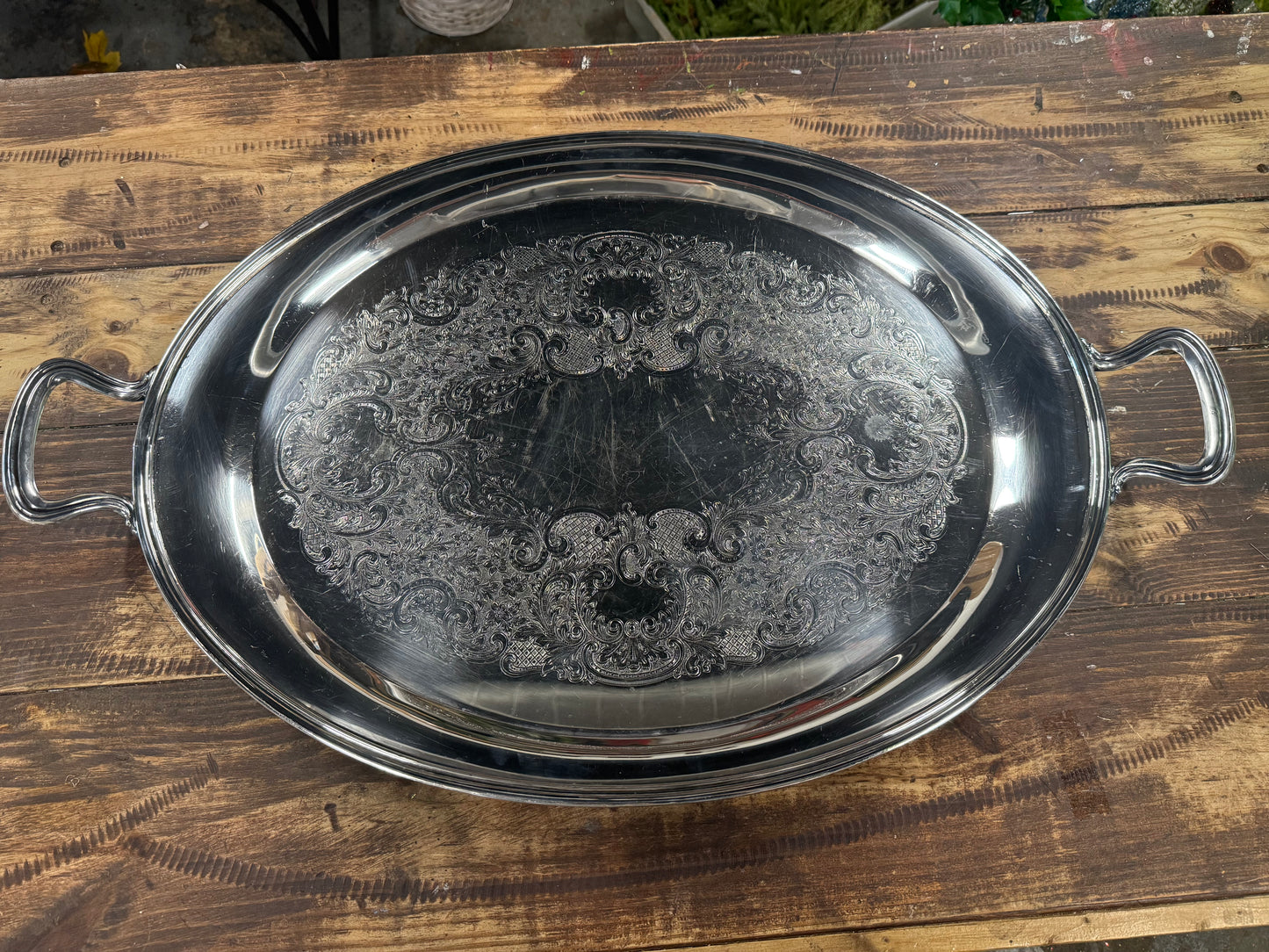 Vintage Silver Plated “Towle” Large Serving Platter