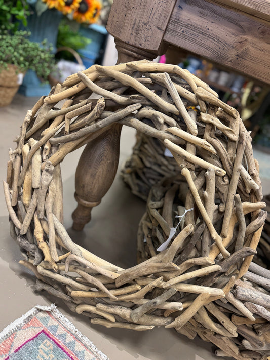 24” Driftwood Wreath