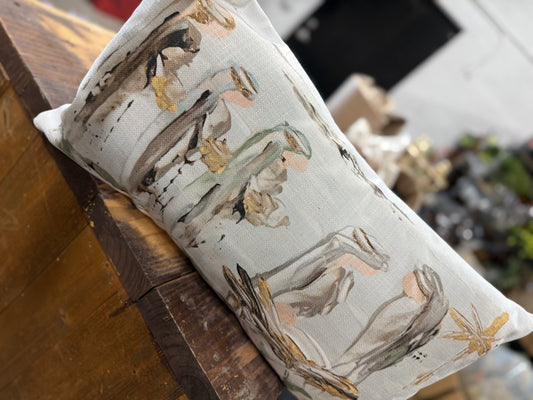 Nativity Lumbar Pillow