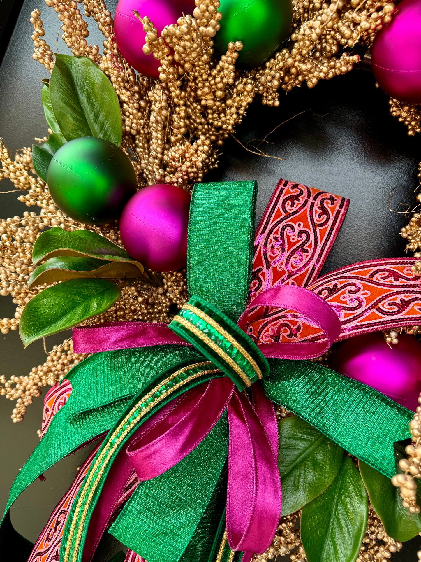 Festive Fiesta Berry Christmas Wreath