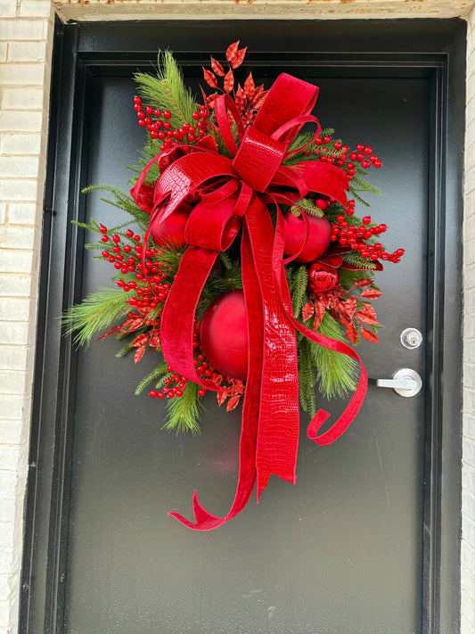 Fa La La Fabulous Christmas Wreath