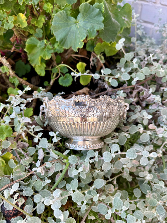 Vintage Silver Plated Compote Bowl
