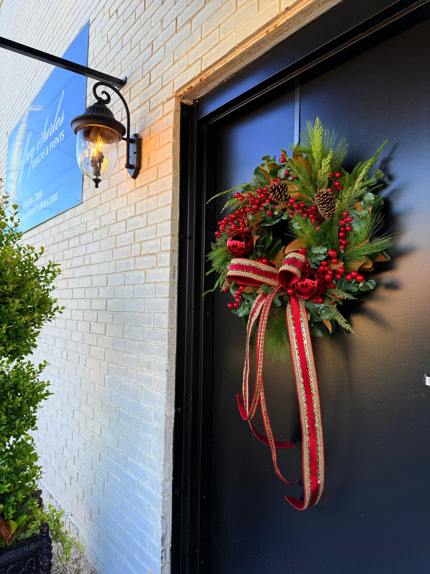 The Christmas Cottage Wreath