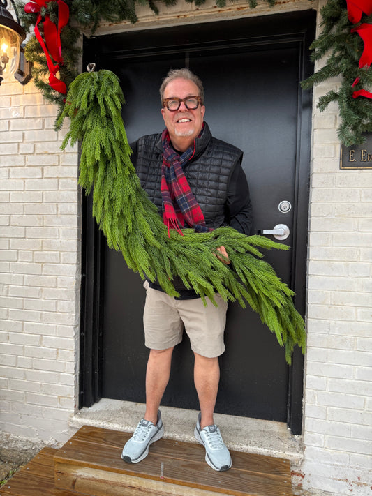 72” Norfolk Pine Garland (#10)
