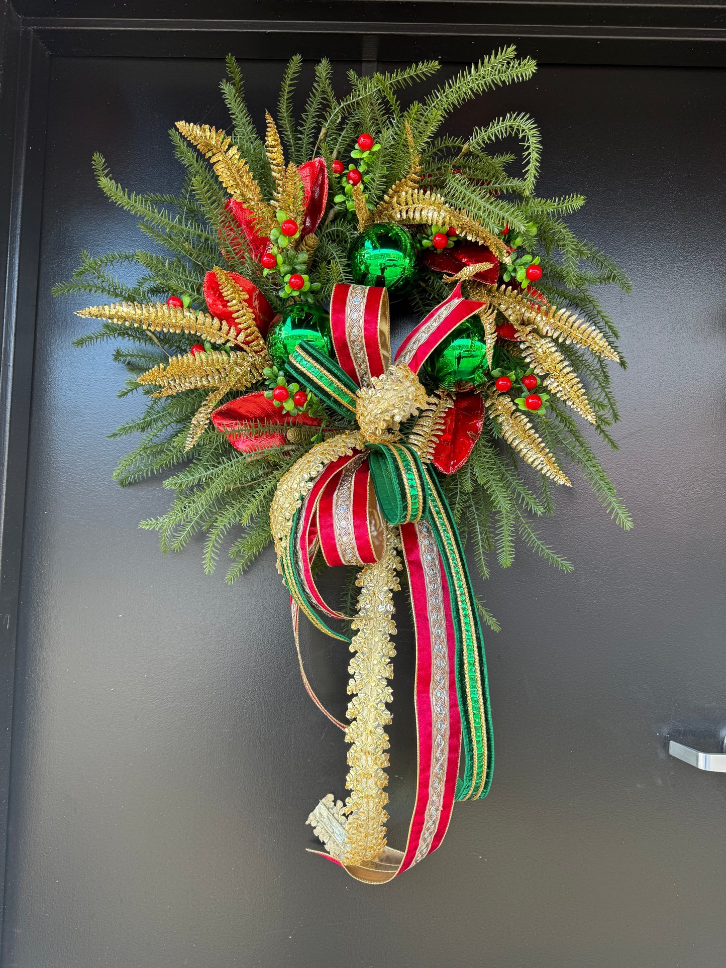 “Regal Elegance” Christmas Wreath