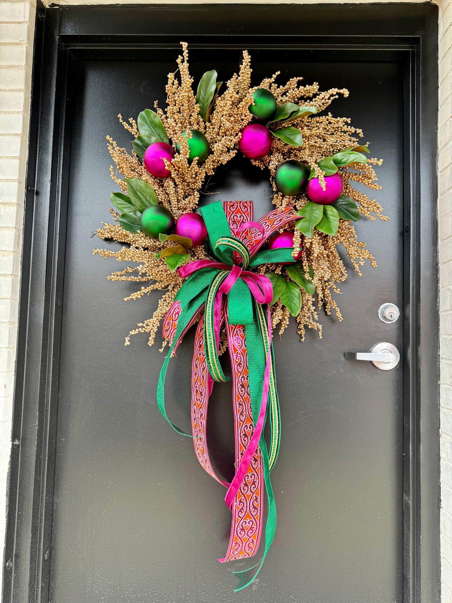 Festive Fiesta Berry Christmas Wreath