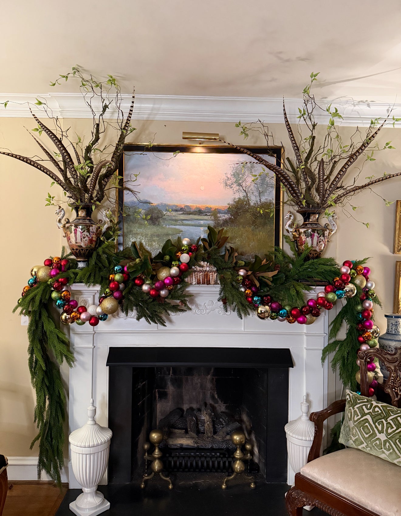 6 Foot Muti-Color Ball Garland