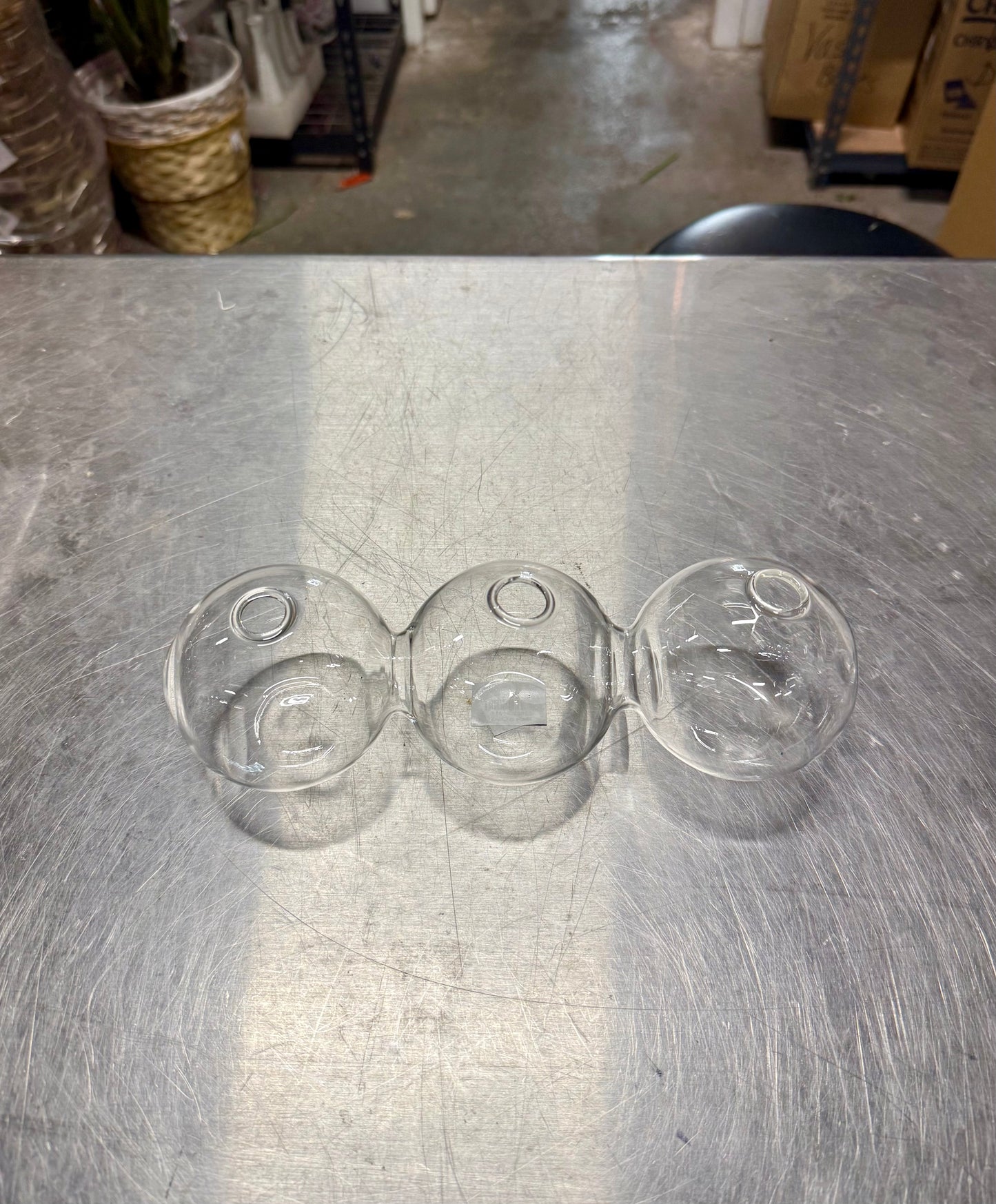 Trio Connected Bud Vase