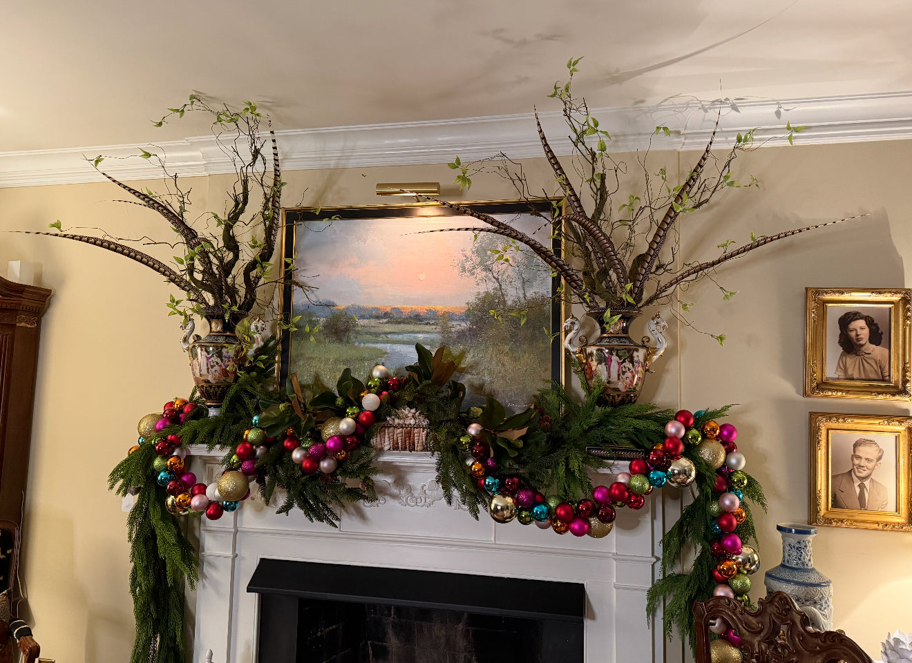 6 Foot Muti-Color Ball Garland