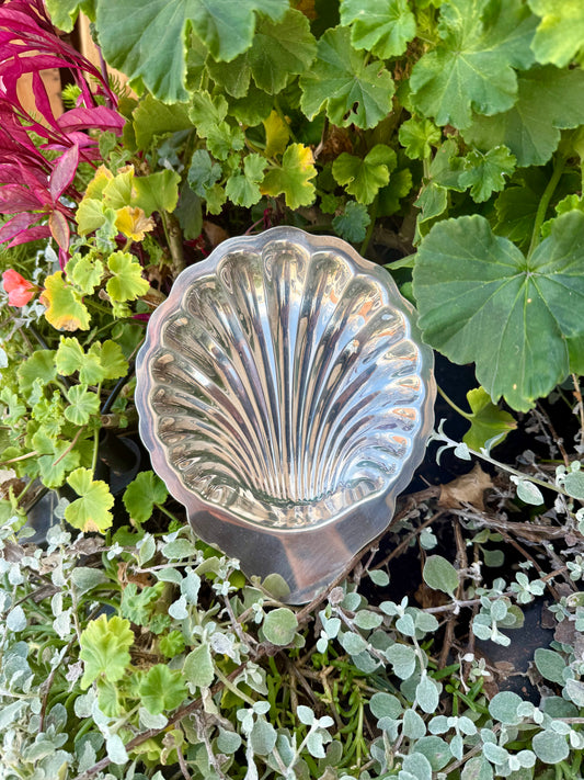 Vintage Silver Plated “Oneida” Baptismal Shell