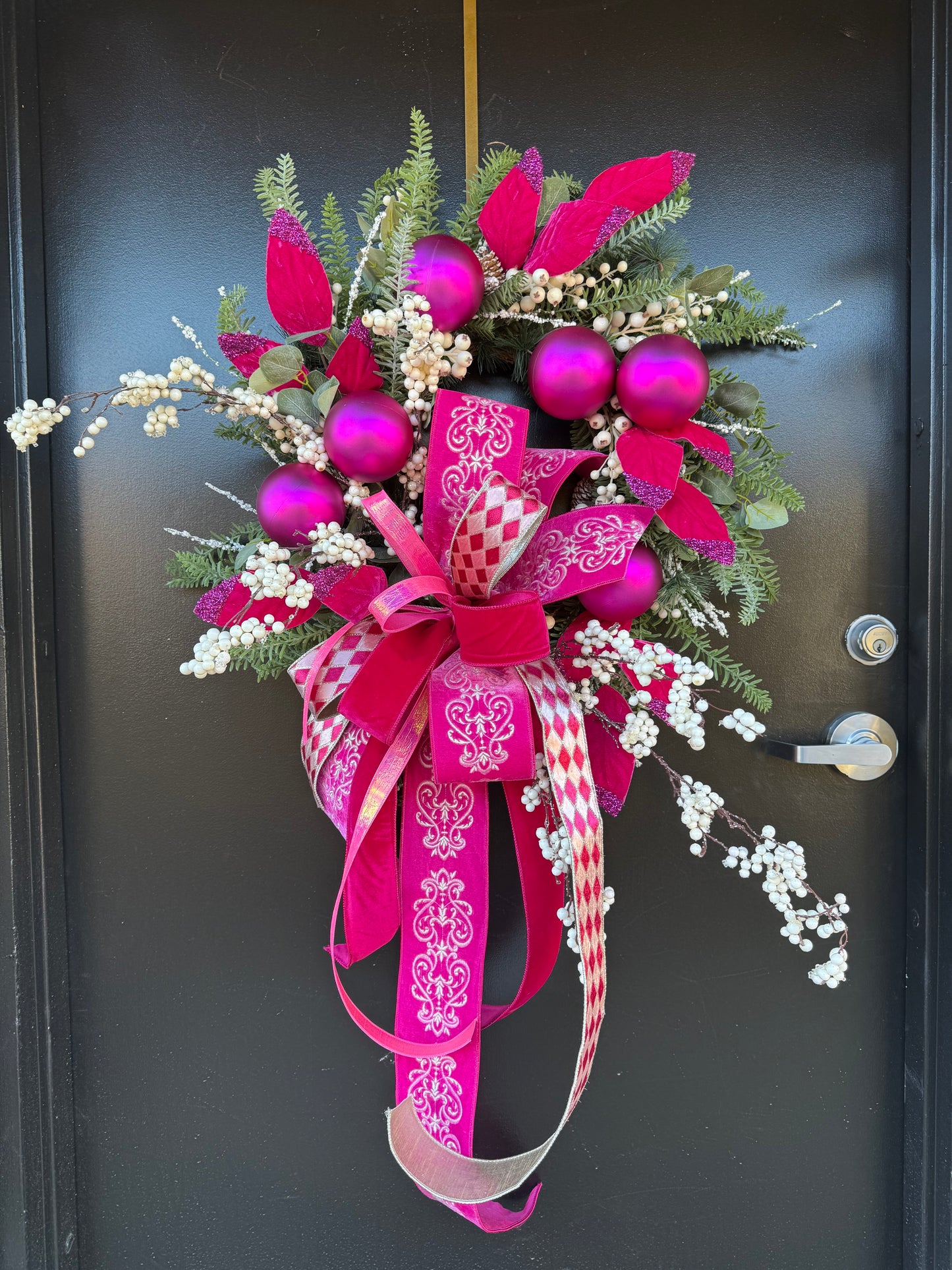 “Sugarplum Sparkle” Christmas Wreath