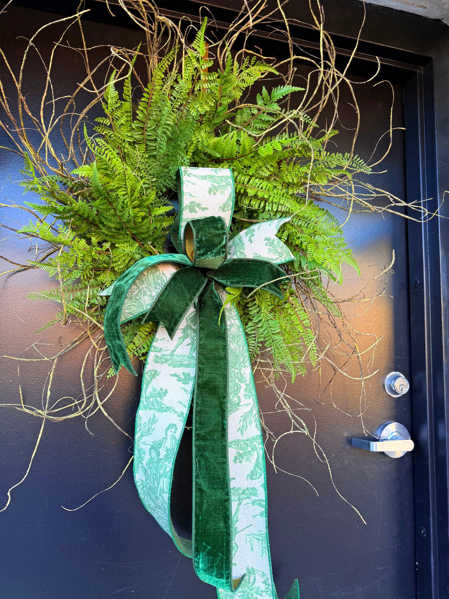 “Emerald Fern Estate” Wreath