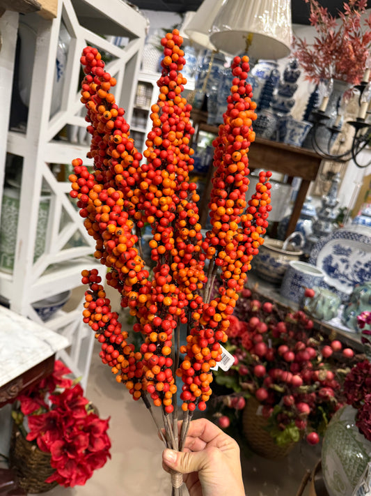 36” Orange Berry Bundle