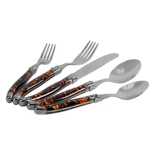 French Home Laguiole Connoisseur 20-piece Flatware Set