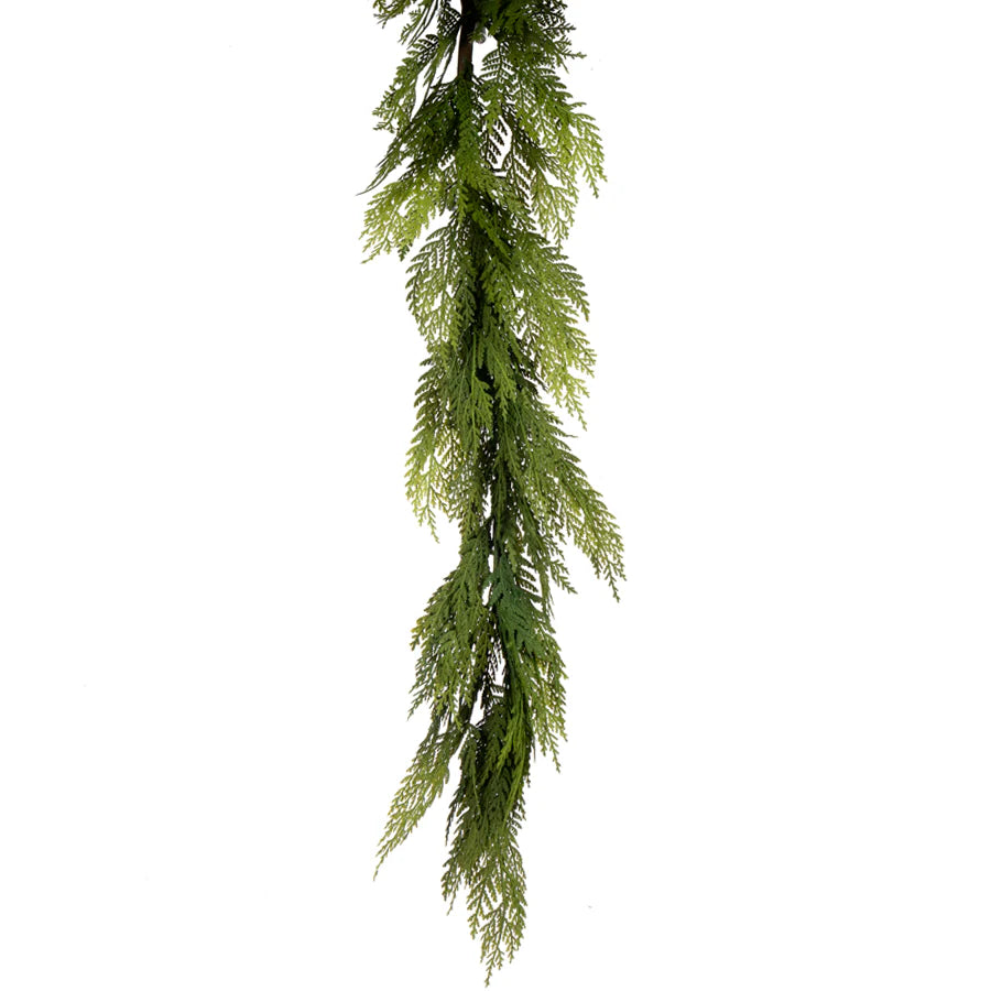 6 Ft Real Touch Cedar Garland (#8)