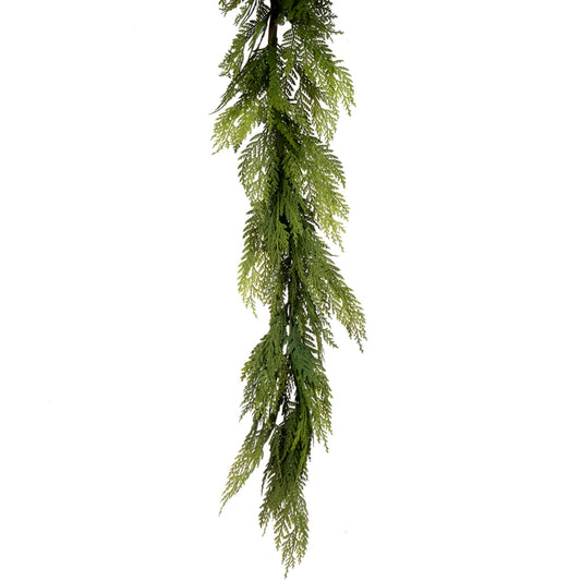 6 Ft Real Touch Cedar Garland (#8)