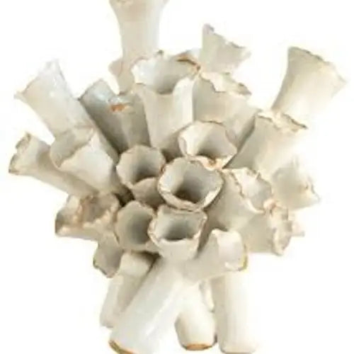 White Coral Reef Art/ Flower Arranger