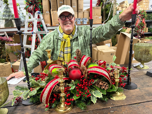 Royal Christmas Centerpiece
