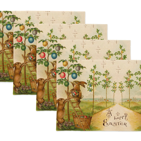 Easter Trail Linen Placemats