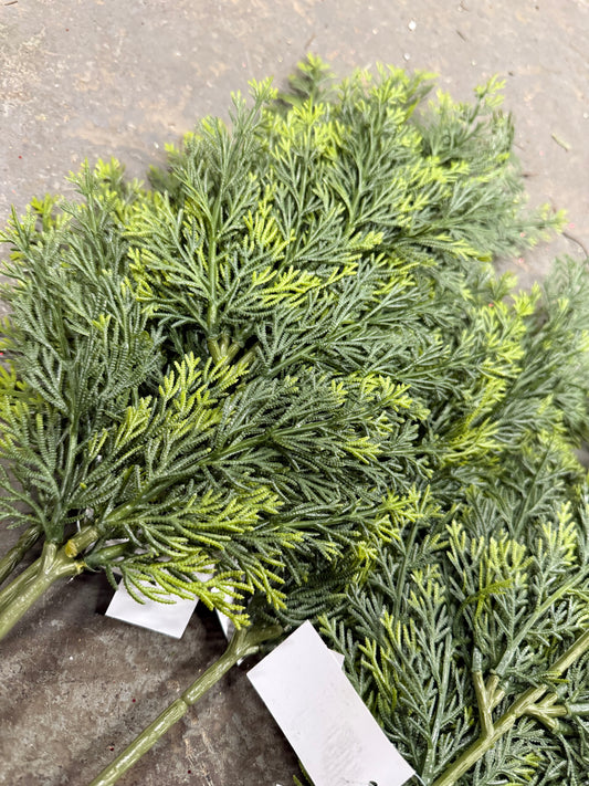 Bundle of 5- 19.5” Soft Cedar Spray