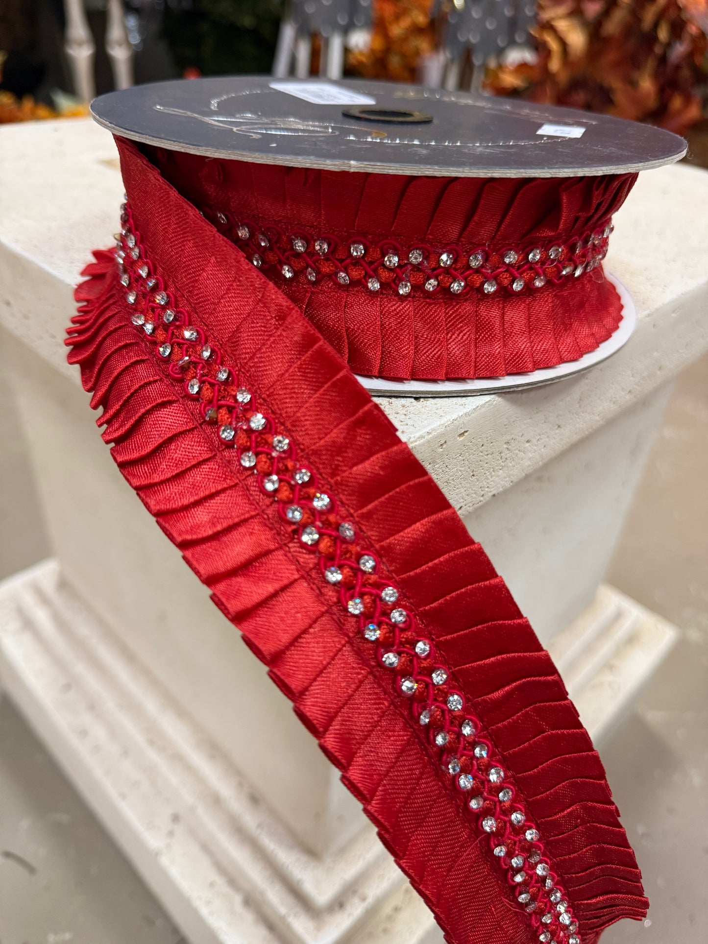 2” Red Celebration Sparkle Ribbon